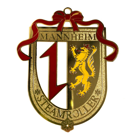 2018 Laser Ornament Mannheim Steamroller Crest