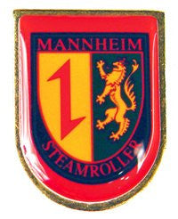 Mannheim Steamroller Crest Pin