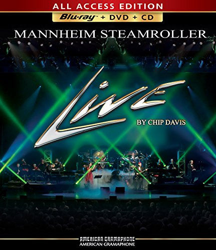 Mannheim Steamroller Live All Access Edition (3 Disc Set Includes Bluray DVD + CD)