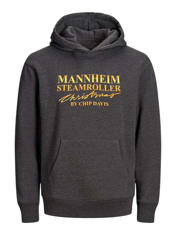 Charcoal Mannheim Steamroller Xmas Hoodie 2022